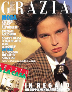 Silke's Grazia cover 