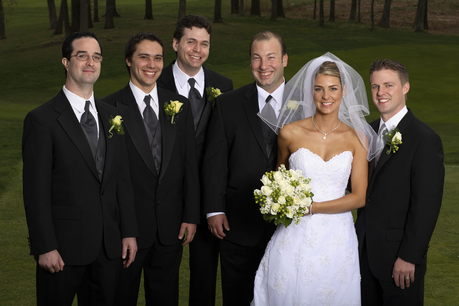 wedding couple photographed in Morris County, NJ by steve landis, photographer