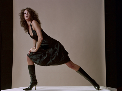 Studio fashion photo of Alina Locklear by Steve Landis