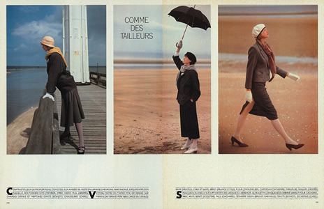 Marie Claire Normancy editorial spread one by Steve Landis